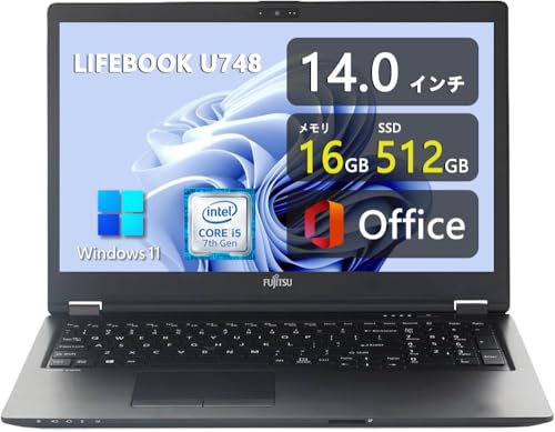 Amazon.co.jp: 【整備済み品】軽量薄型ノートパソコン富士通LIFEBOOK